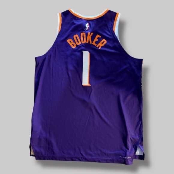 New! New! Nike Devin Booker Phoenix Suns Icon Edition Swingman Jersey Size (XL) - Picture 4 of 8